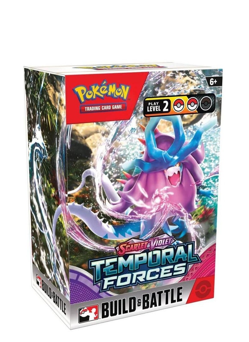 Pokemon TCG: Scarlet Violet SV05 Temporal Forces Build & Battle Box