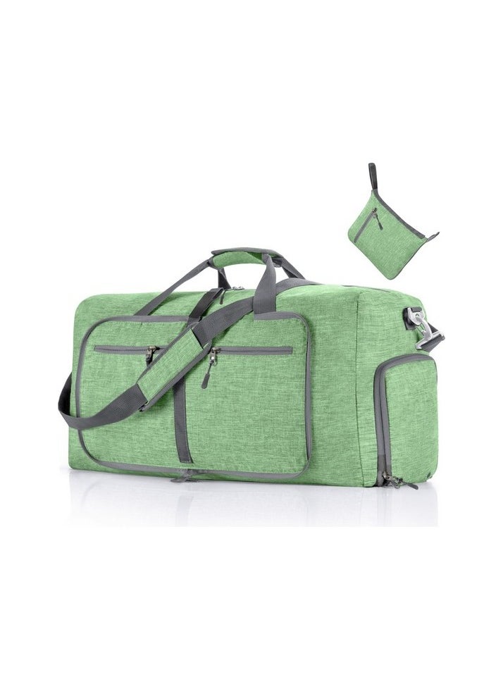 Folding Pashabal Travel Bag Sport Bag Cationic Large Capacity Sports Sport Bag Thick Colour:Light green