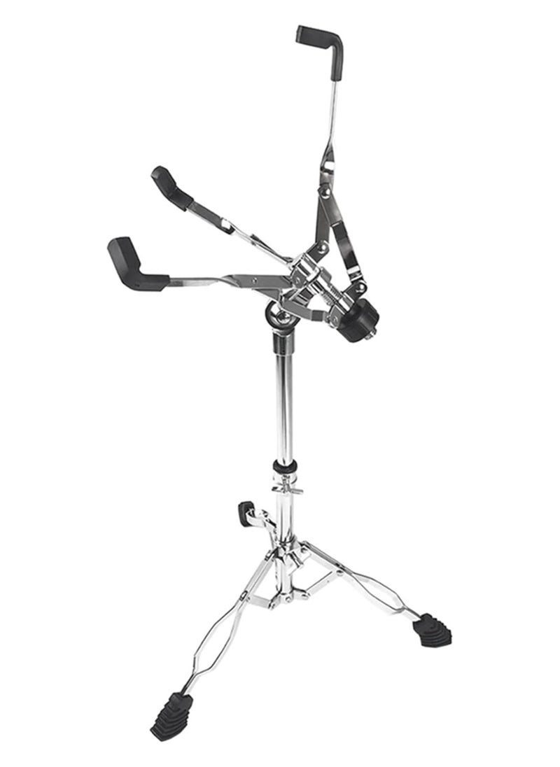 12-inch Galvanized Carbon Steel Drum Tripod Stand 19.7inch-29.5inch Height Adjustable for Dumb Drum Snare Drum Drum Set Supporting