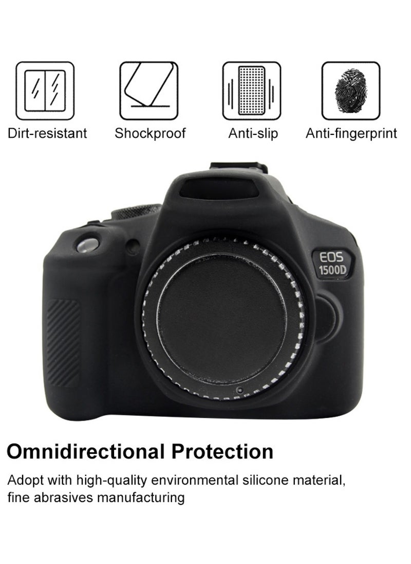 PULUZ Soft Silicone Protective Case for Canon EOS 1300D / 1500D