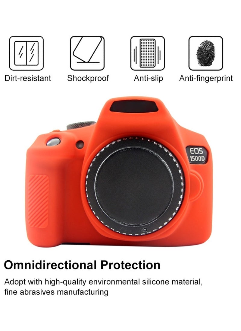 PULUZ Soft Silicone Protective Case for Canon EOS 1300D / 1500D