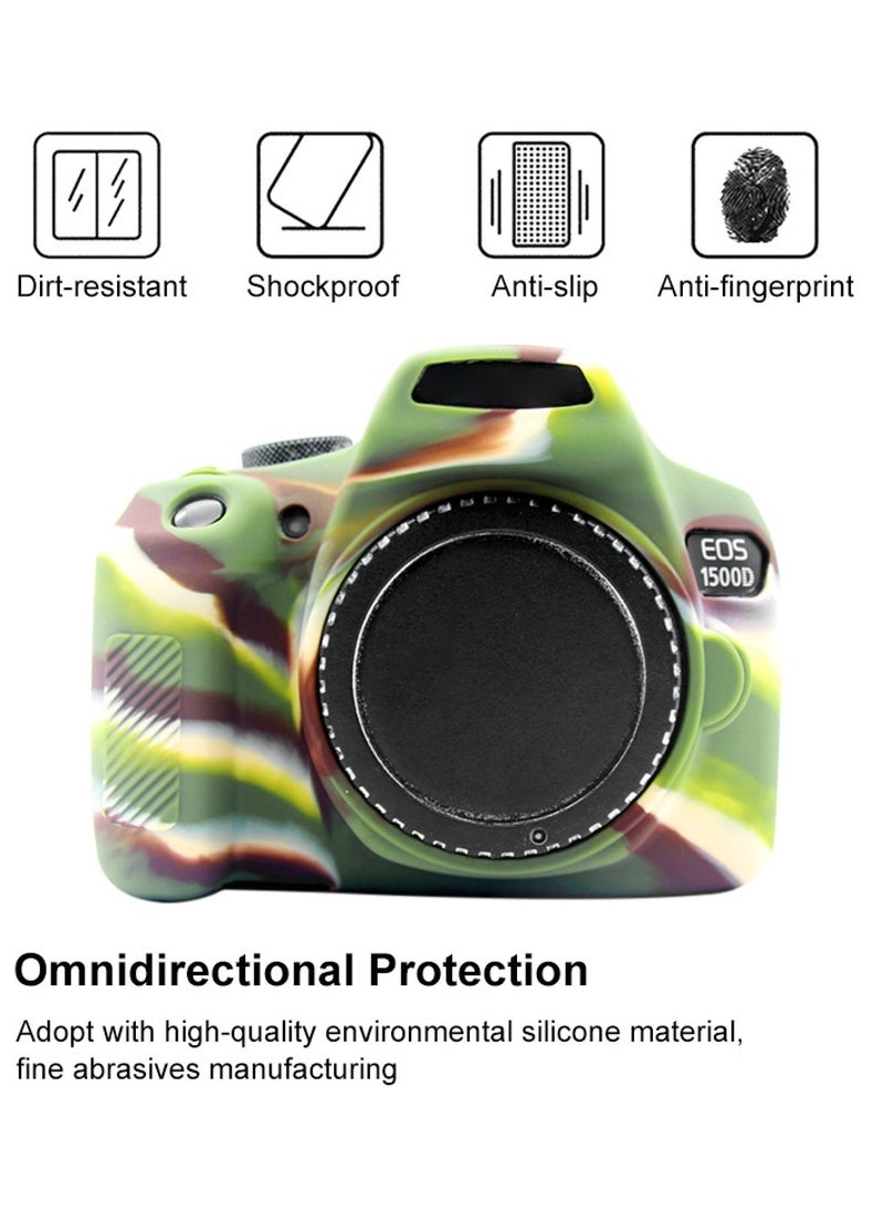 PULUZ Soft Silicone Protective Case for Canon EOS 1300D / 1500D