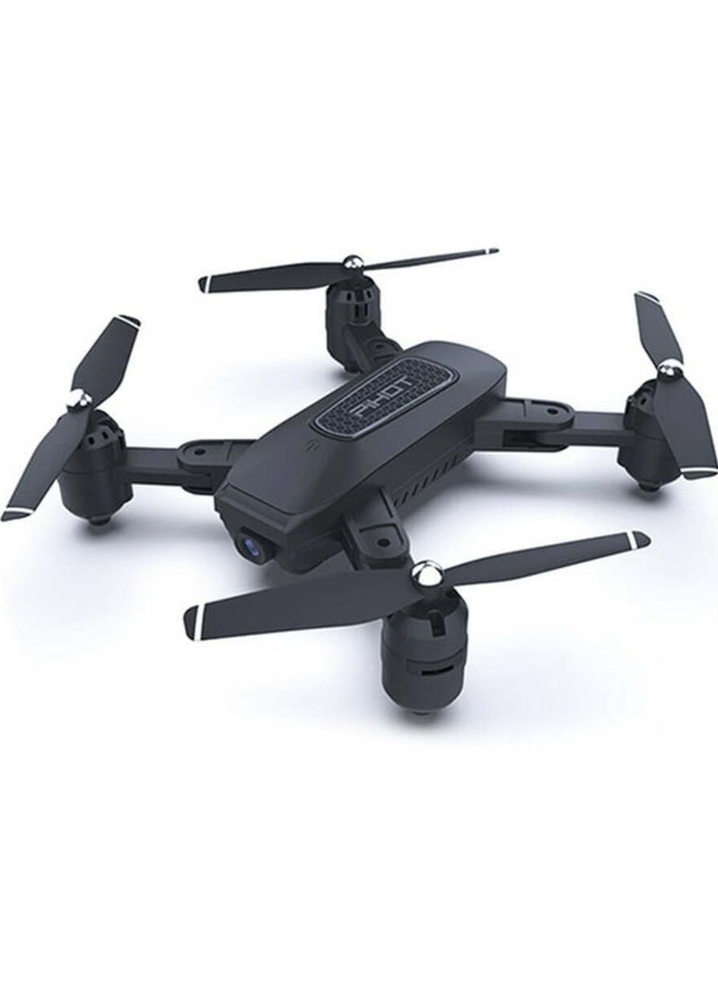 PIHOT P30 Drone - 1080P Resolution - 2.4Ghz Frequency - 15 Minutes Flight Time - Foldable - Black