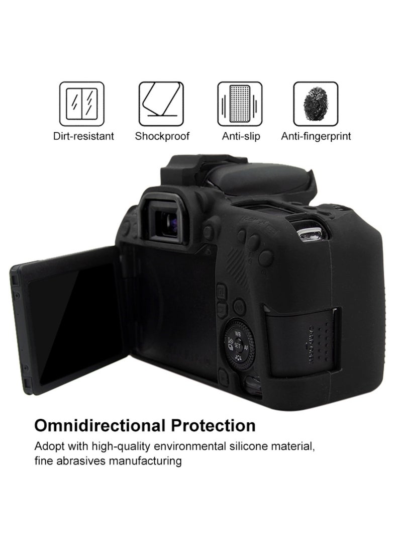 PULUZ Soft Silicone Protective Case for Canon EOS 77D