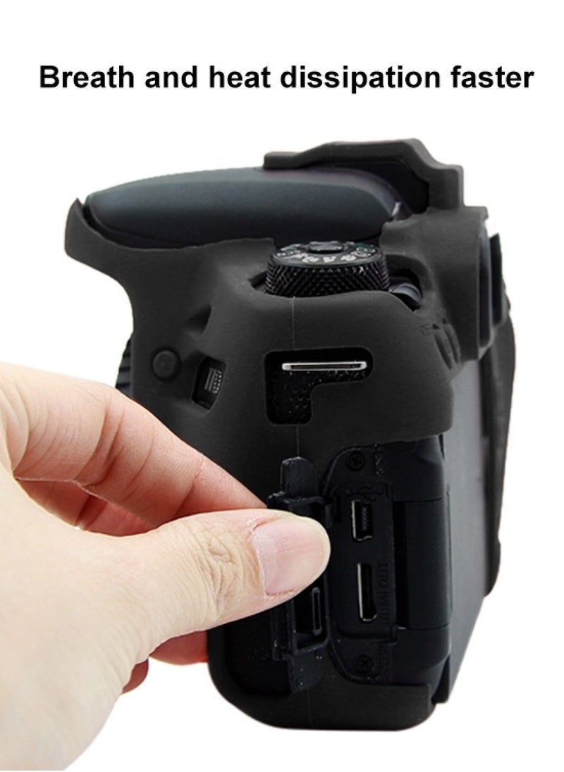 PULUZ Soft Silicone Protective Case for Canon EOS 77D