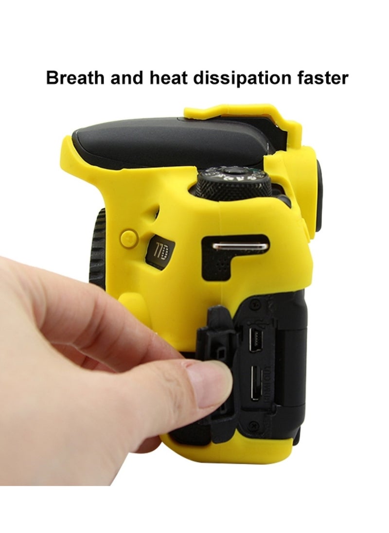 PULUZ Soft Silicone Protective Case for Canon EOS 77D