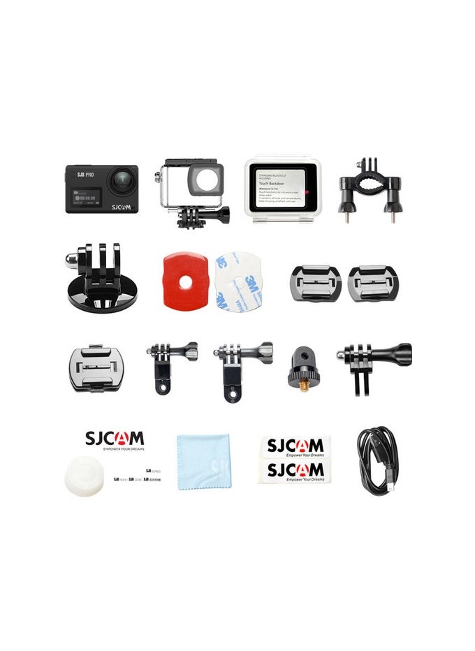 SJCAM SJ8 Pro 4K Action Camera (Black)