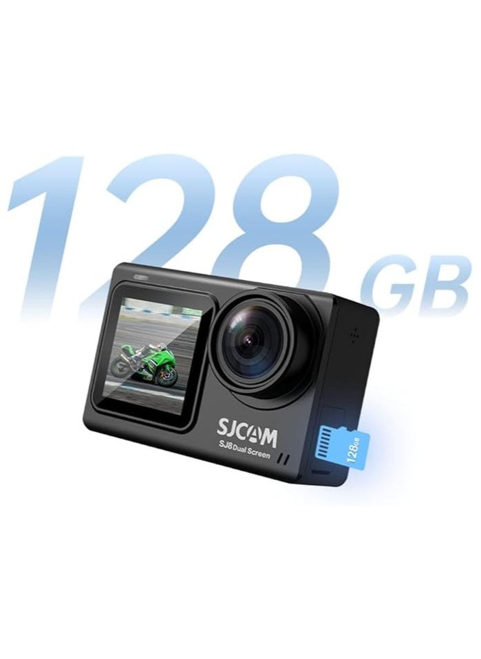 SJCAM SJ8 Dual Screen Action Camera 4K 30FPS 12MP Waterproof WiFi Night Vision 2.33 inch Touch Screen Sports Cameras