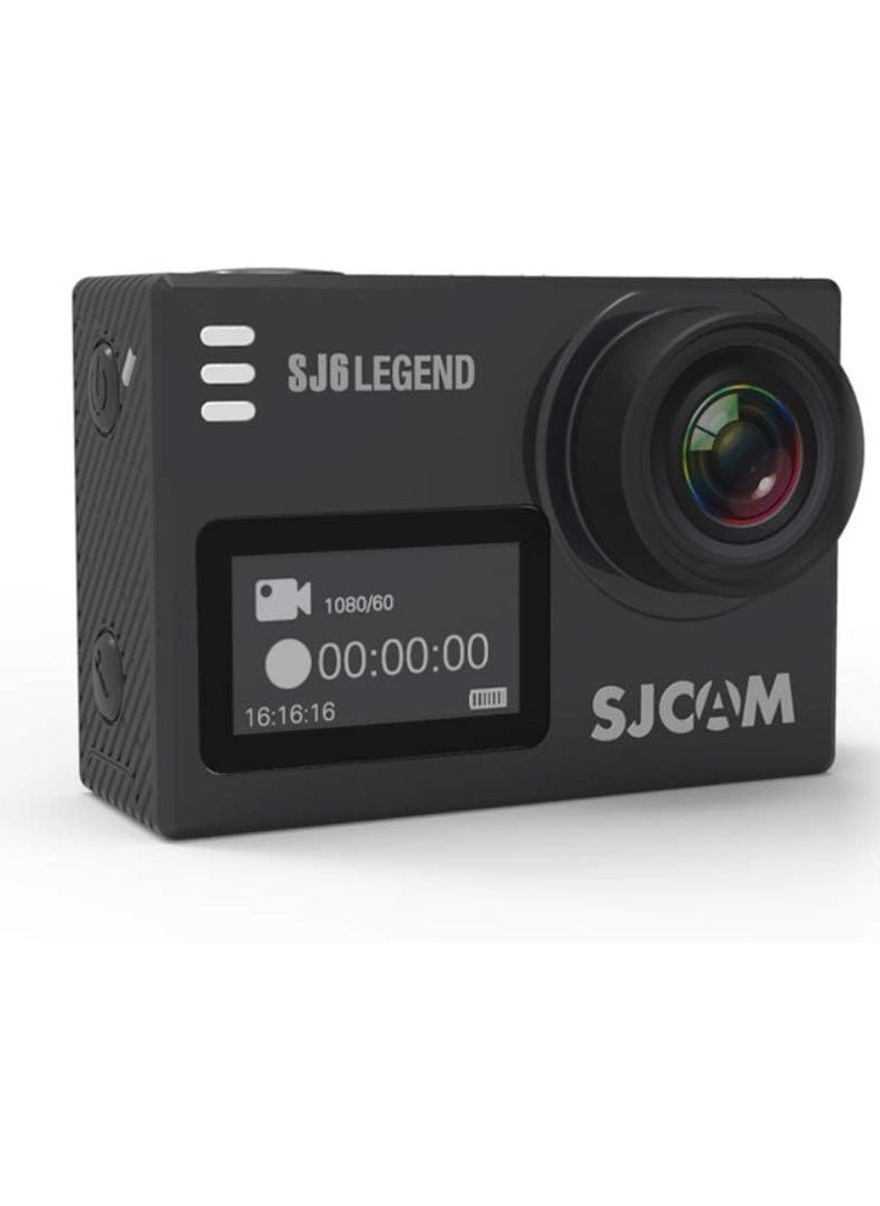 SJCAM SJ6 Legend 4K WiFi Action Camera Waterproof Dual Screen Sport Camera Underwater 2.0 Touchscreen/ 0.9 Front LCD Screen Wide Angel Gyro Stabilization