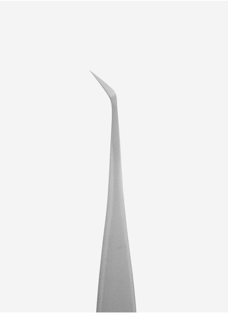 Professional eyelash tweezers - EXPERT 40 | TYPE 2 (L-shaped, 70′)