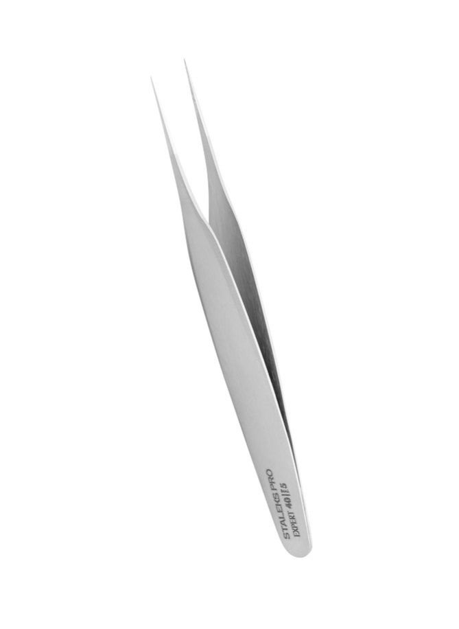 Professional eyelash tweezers - Staleks Pro Expert 40 | Type 5