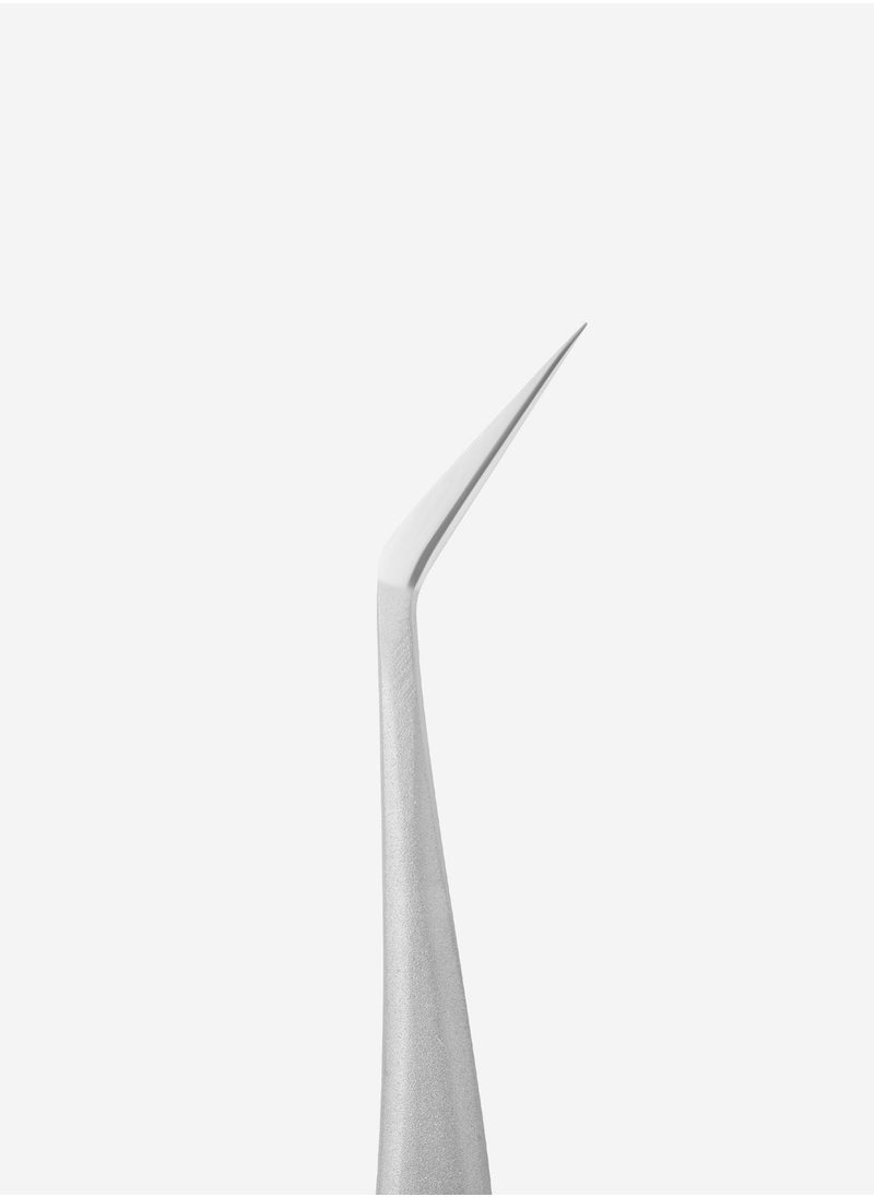 Professional eyelash tweezers - EXPERT 41 | TYPE 9 (L-shaped, 35′)