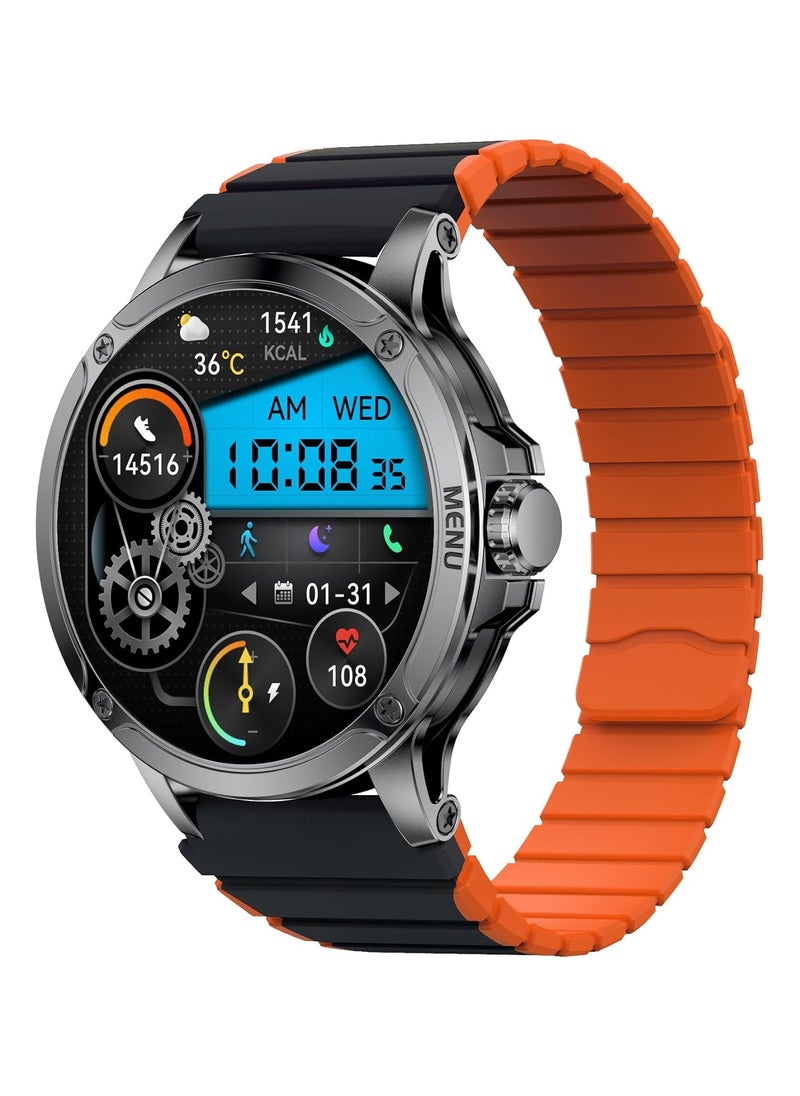 Maxwell MW Alpha Smart Watch, 40 Days Standby Time - Black