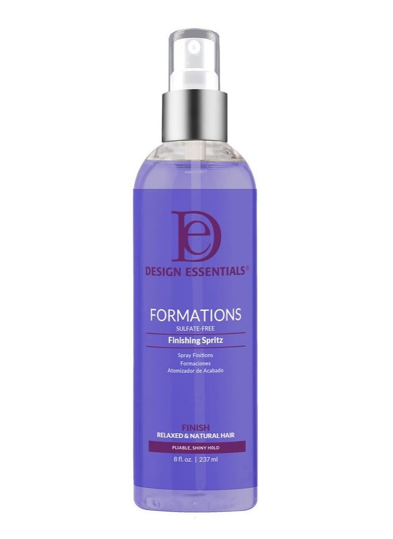 Design Essentials Formations Finishing Spritz Hypo-Allergenic Fragrance For Relaxed & Natural Hair - 8 Oz