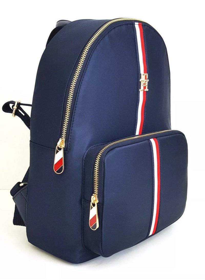 Tommy Hilfiger Logo Stripe Backpack