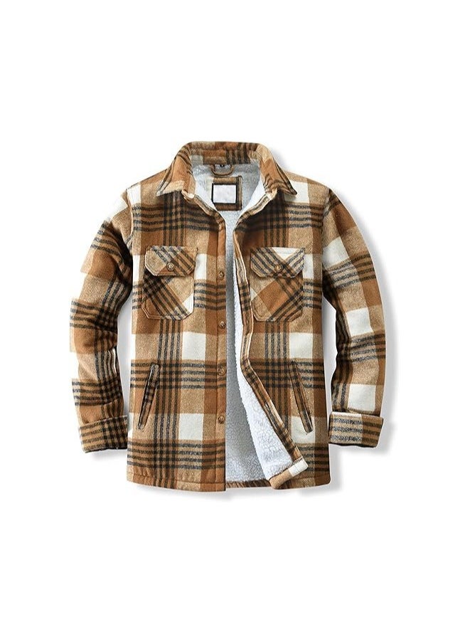 Trendy Checkered Flannel Shirt – Perfect for Casual & Outdoor Wear