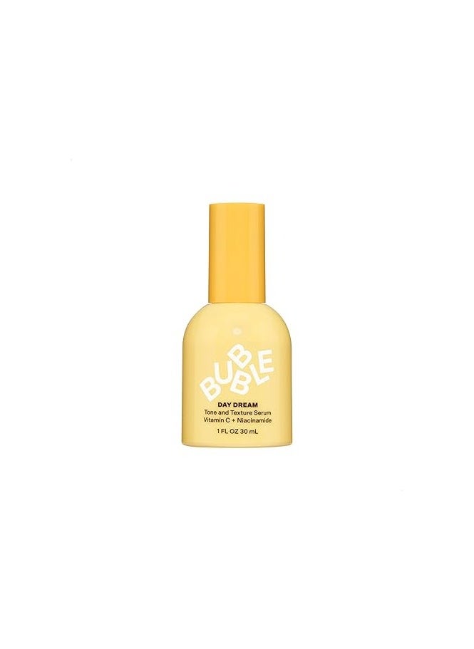 Day Dream Brightening Serum - Vitamin C + Niacinamide for Even Skin Tone & Texture - Antioxidant Aging Support Dark Spot Treatment Skin Brightening Serum (30ml)