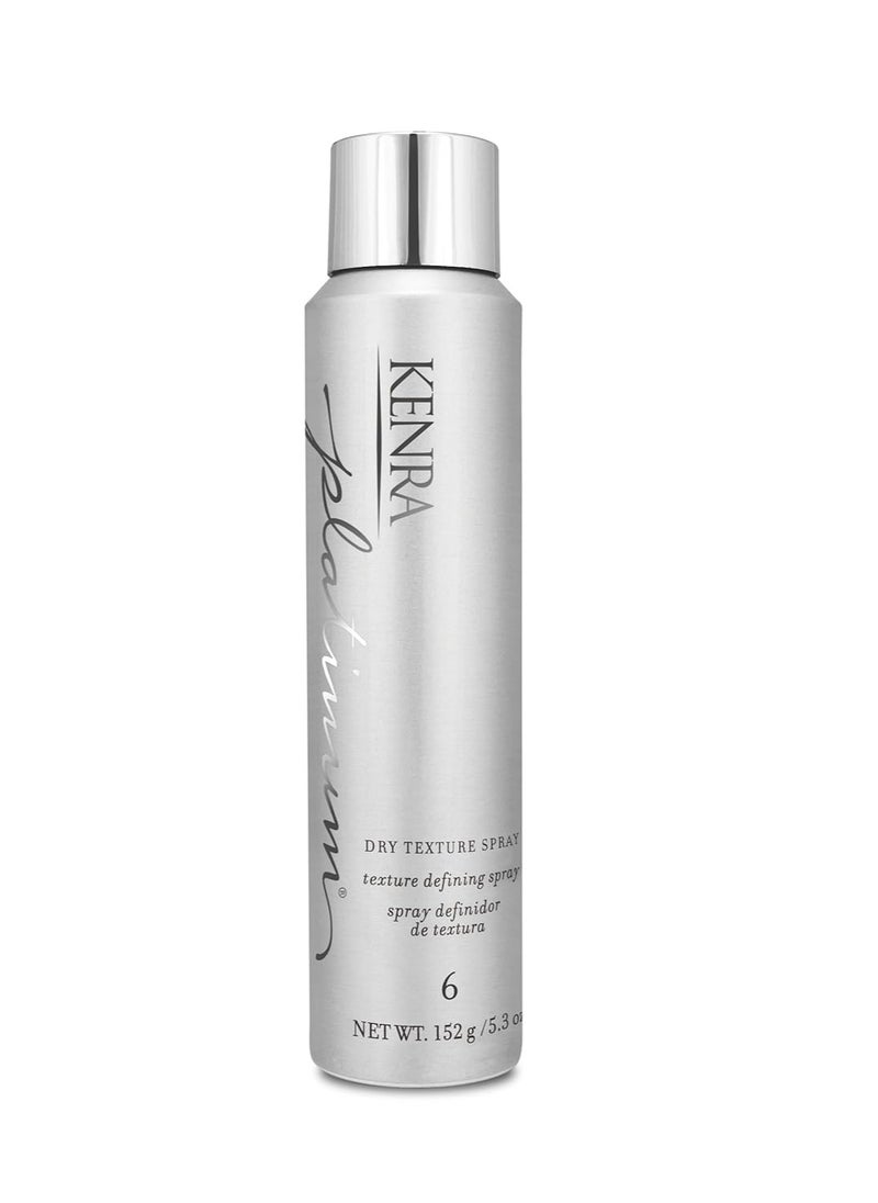 Kenra Platinum Dry Texture Spray 6 | Texture Defining Styler | Increases Texture & Fullness | Absorbs Oils & Impurities | Ultra-Lightweight, Non-Drying Formulation | All Hair Types