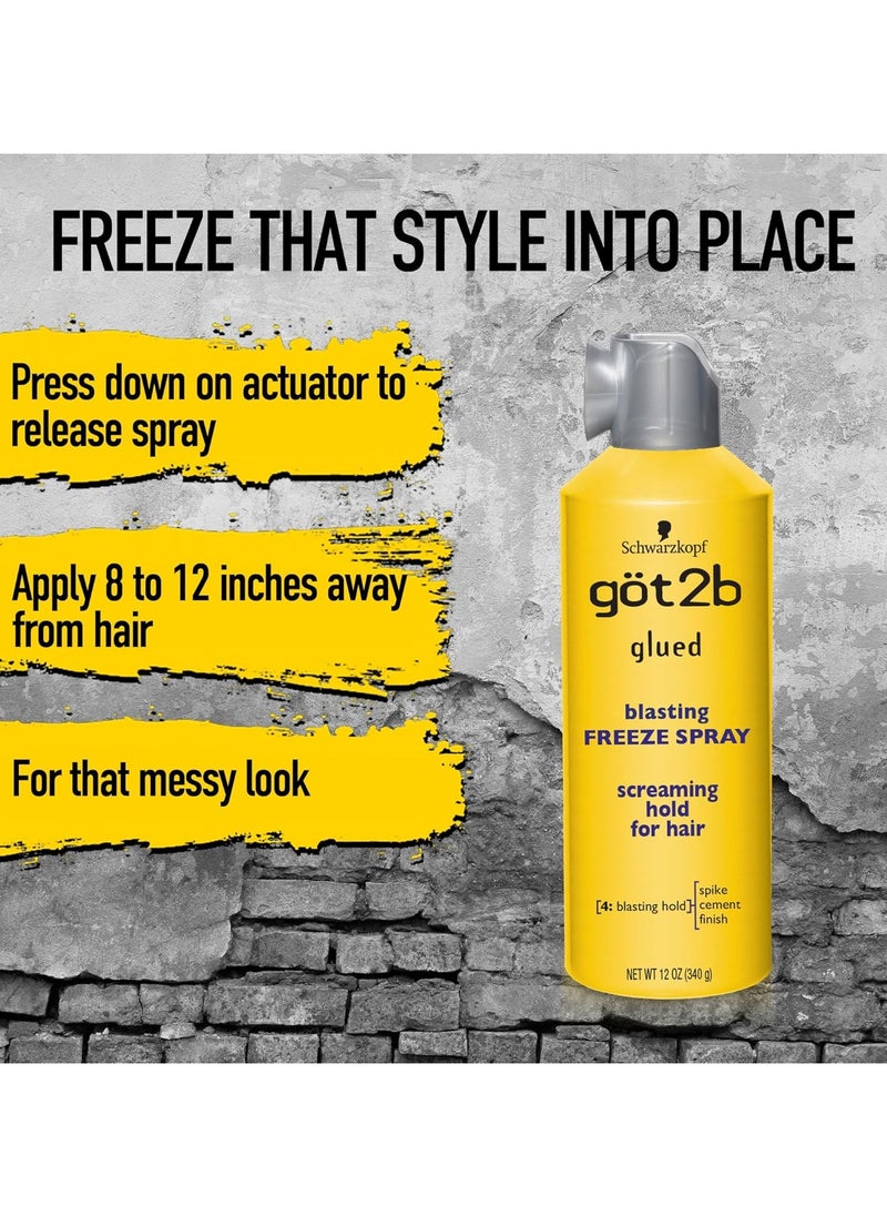 Got2b Glued Blasting Freeze Spray (340ml)