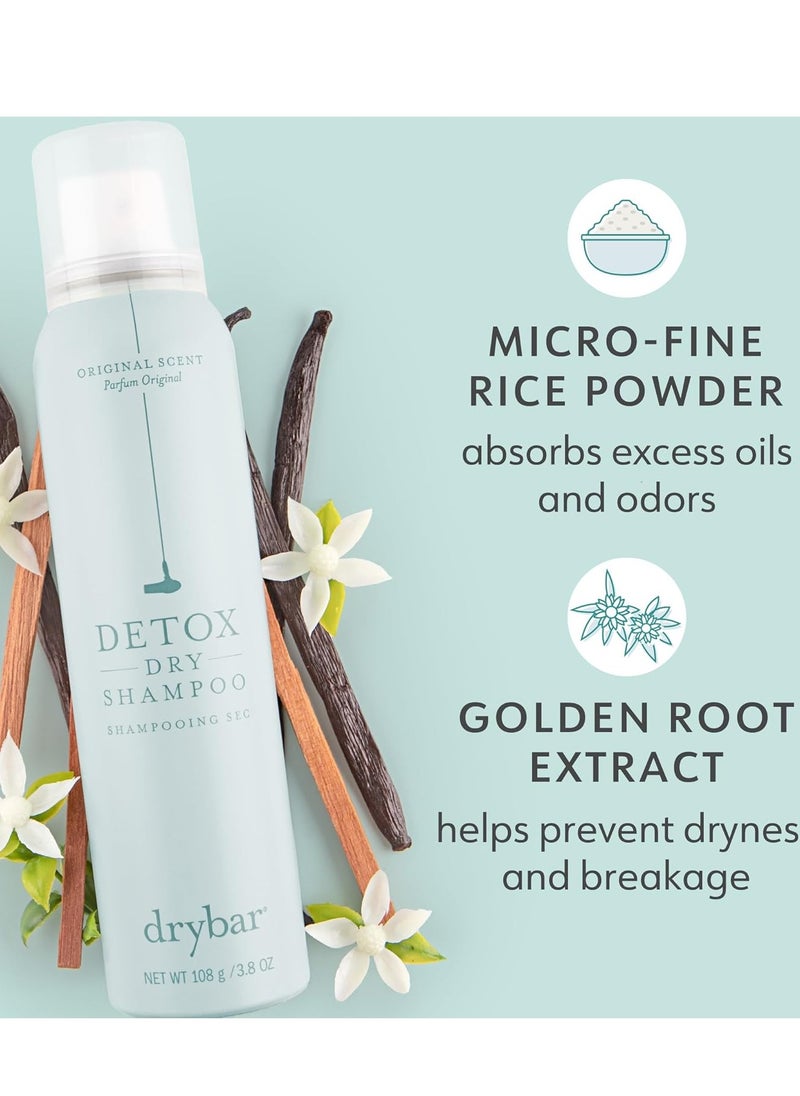 Drybar Detox Dry Shampoo | Absorbs Excess Oil, Leaves Hair Looking and Feeling Clean & Refreshed with Extra Volume, All Hair Types