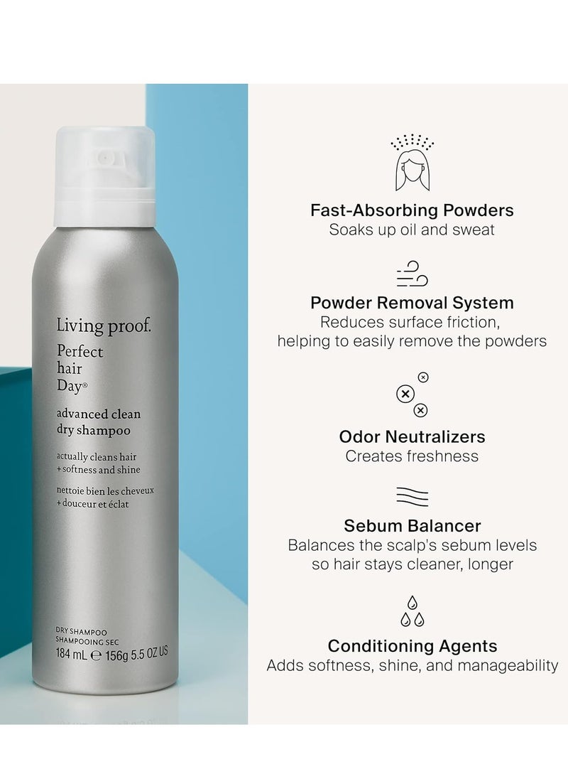 Living proof Dry Shampoo, Perfect hair Day Advanced Clean, Dry Shampoo for Women and Men
