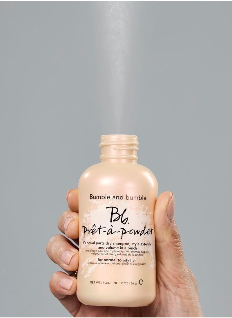 Bumble and bumble Prêt-à-powder Dry Shampoo Powder | Adds Volume, Texture + Absorbs Oil | Non-Aerosol | Wavy + Straight