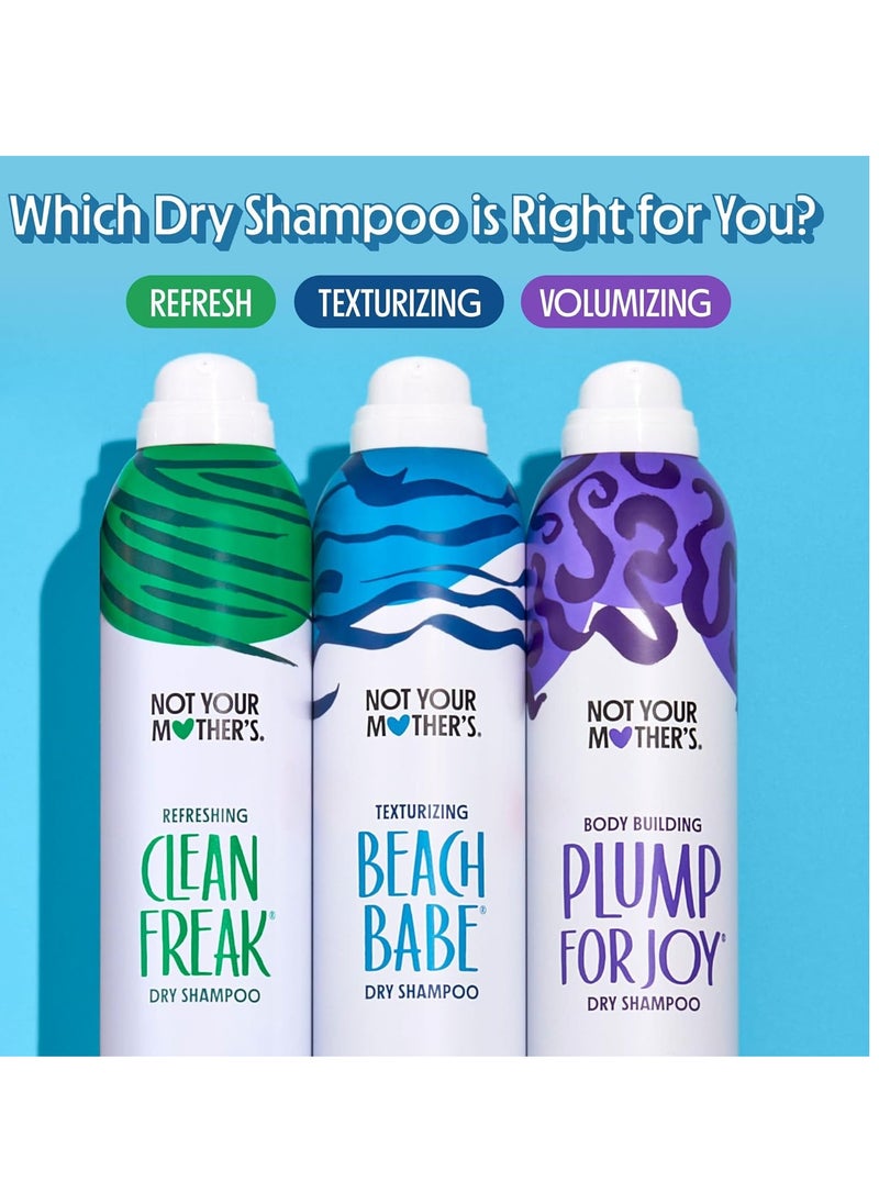 Not Your Mother's Clean Freak Refreshing Dry Shampoo (3-Pack) - 7 oz - Waterless Shampoo Instantly Refreshes Hair Between Washes - Fresh Citrus Scent