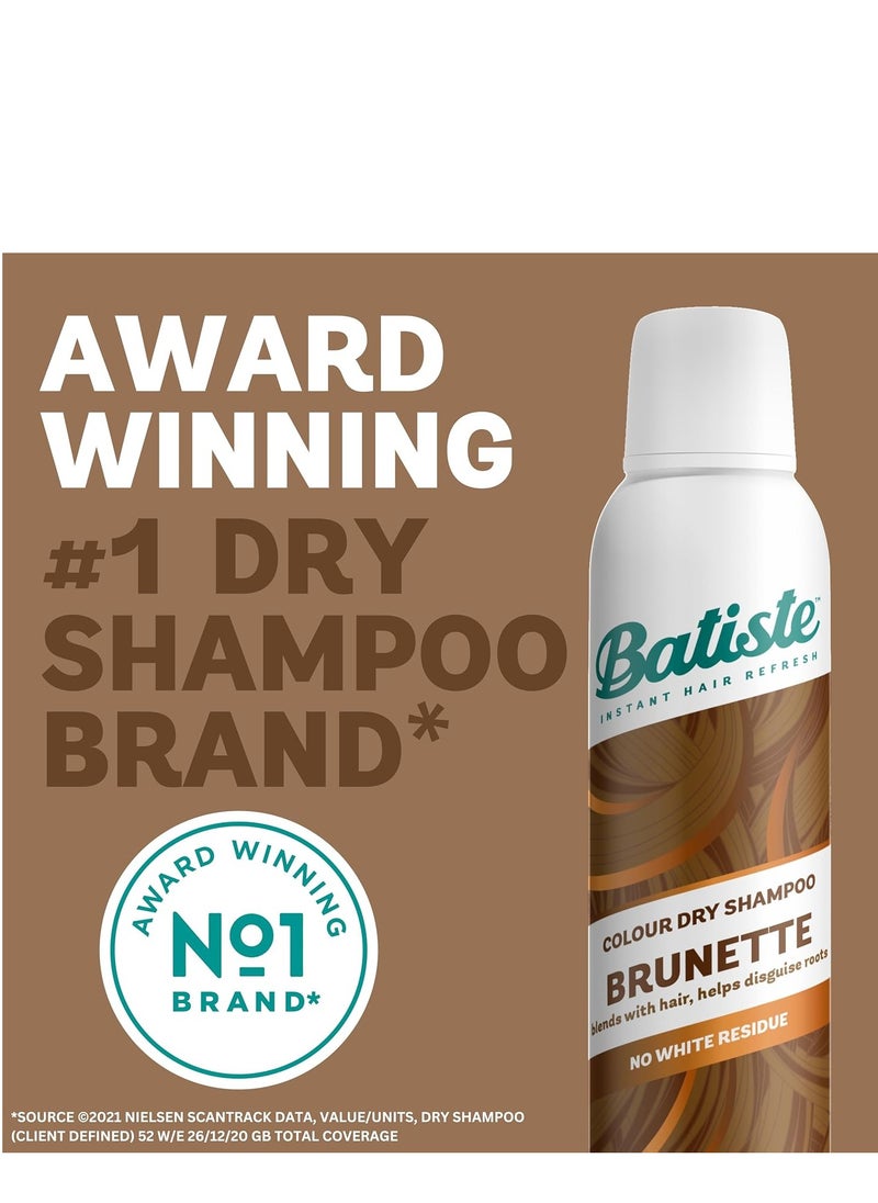 Batiste Dry Shampoo, Medium and Brunette, 6.73 Fluid Ounce (Packaging May Vary)