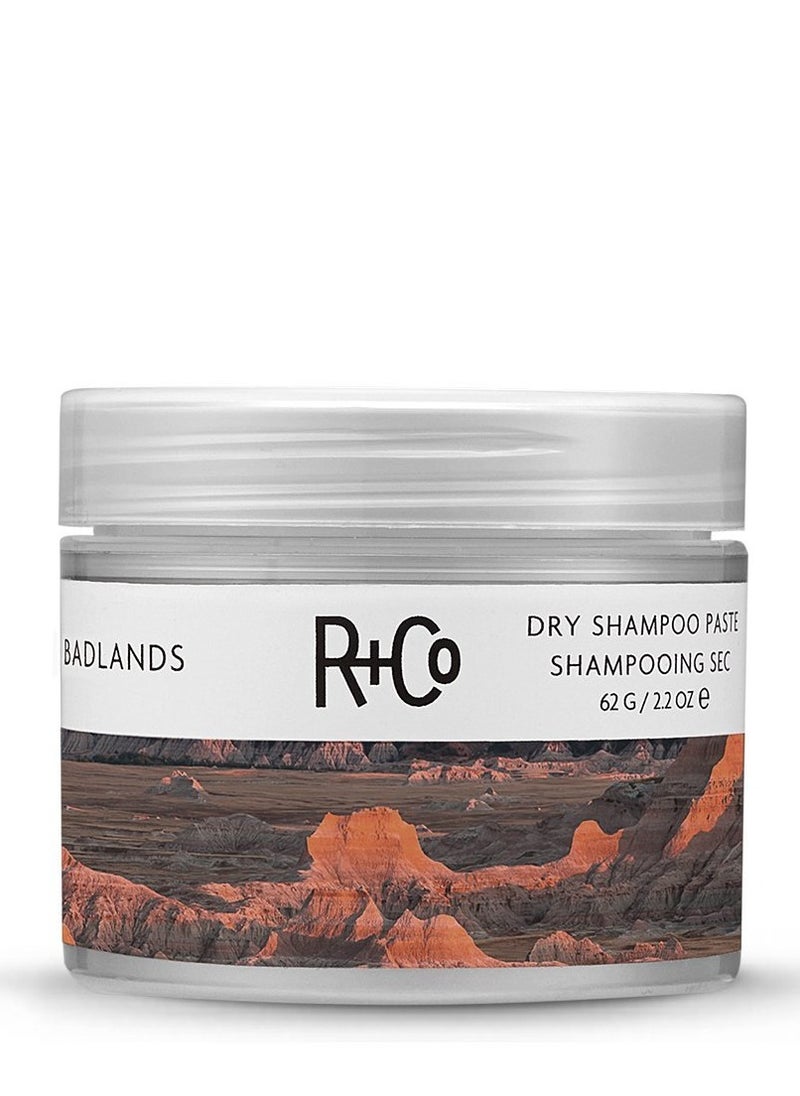 R+Co Badlands Dry Shampoo Paste | Volumizing Texture + Reworkable Hold | Vegan + Cruelty-Free | 2.2 Oz