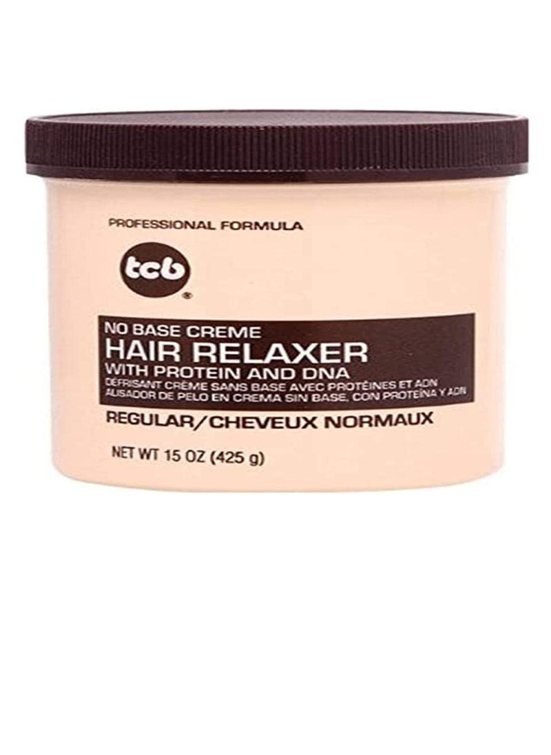 Tcb No Base Creme Hair Relaxer, Regular, 15 Ounce