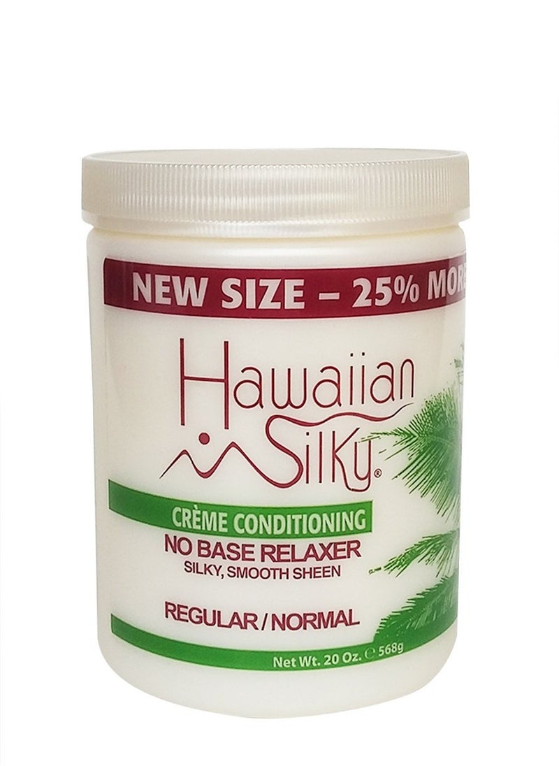 Hawaiian Silky no base relaxer, regular, White, 20 Ounce