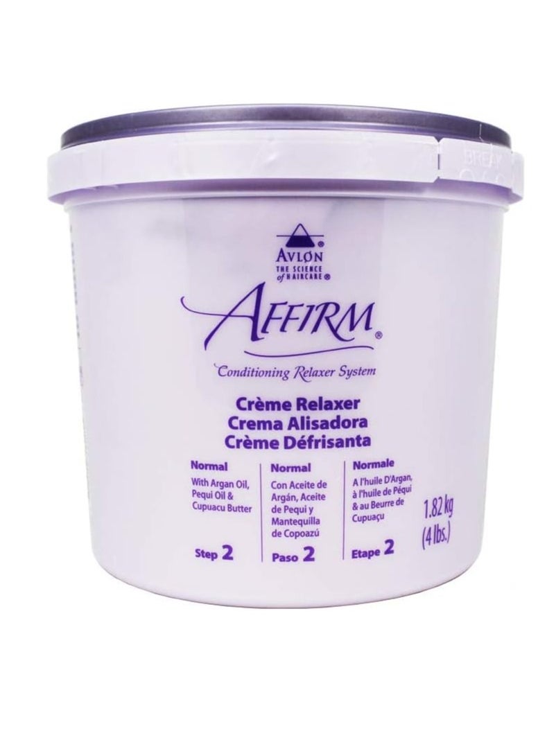 Avlon Affirm Creme Relaxer Original Formula Normal 4 lbs.