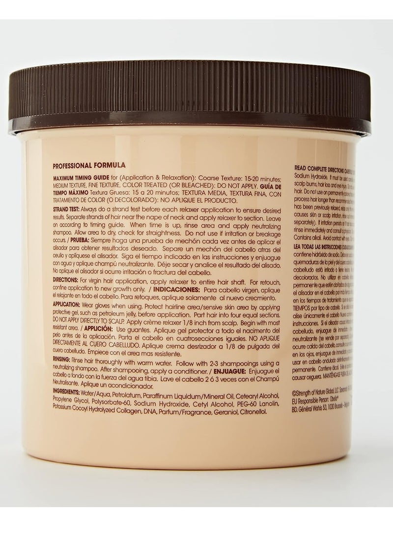 TCB No Base Creme Hair Relaxer with Protein and DNA Super 15.oz