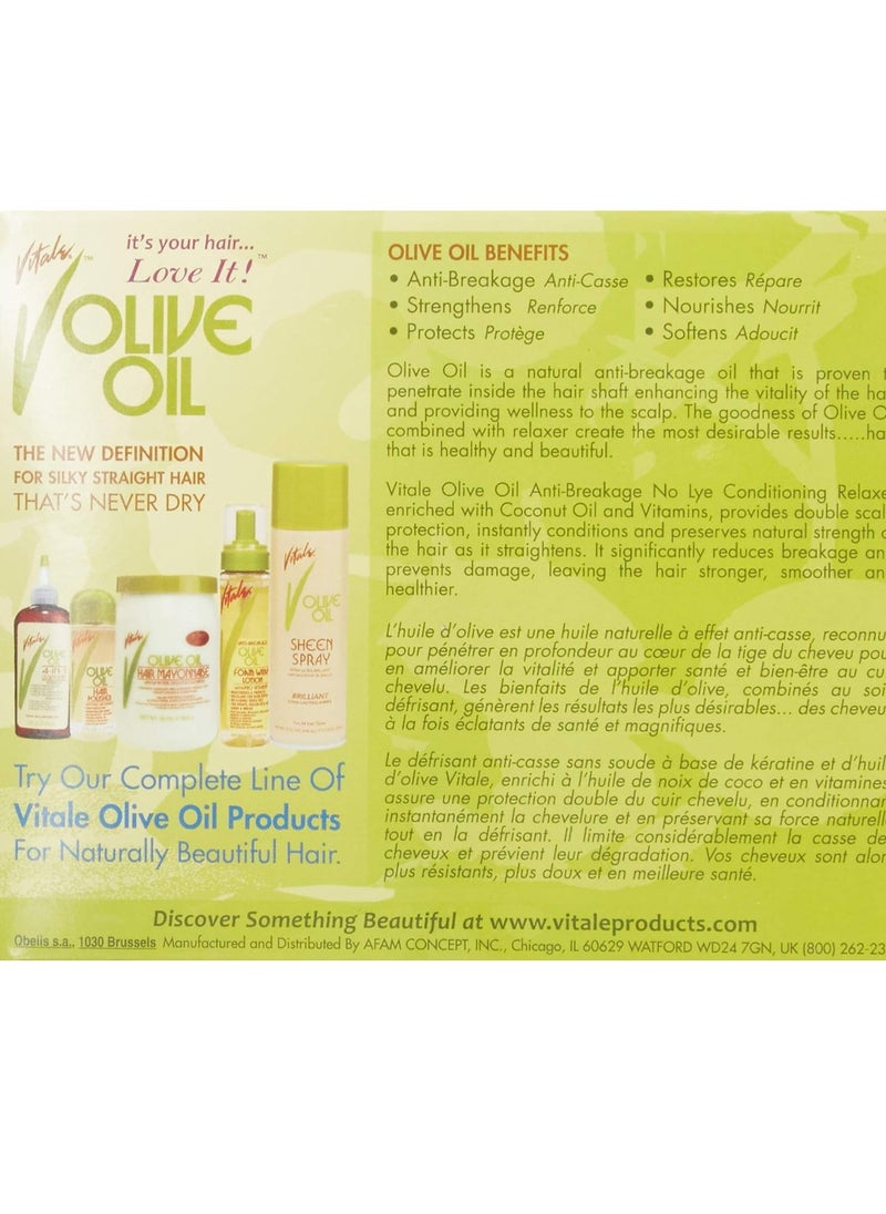 Vitale Olive Oil Relaxer Touch Up Kit, Regular, 1 Ea, 1count