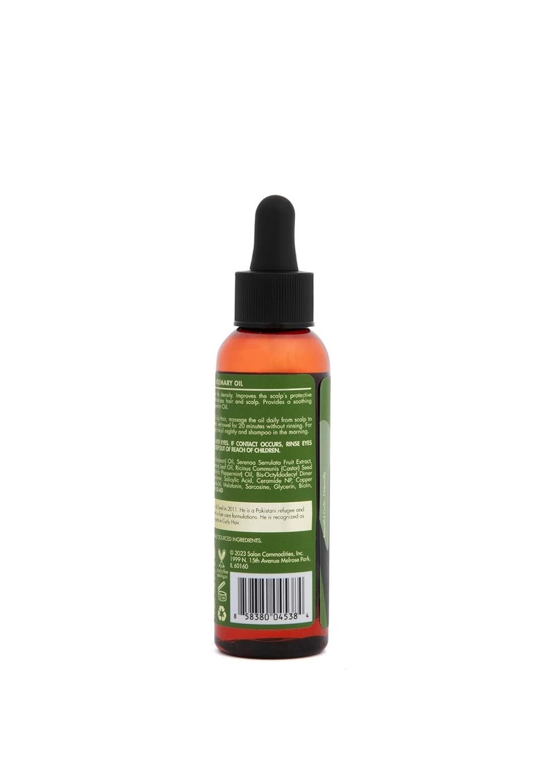 As I Am Rosemary Oil For Hair Growth - 2 oz - with Melatonin & Biotin - Vegan & Cruelty Free