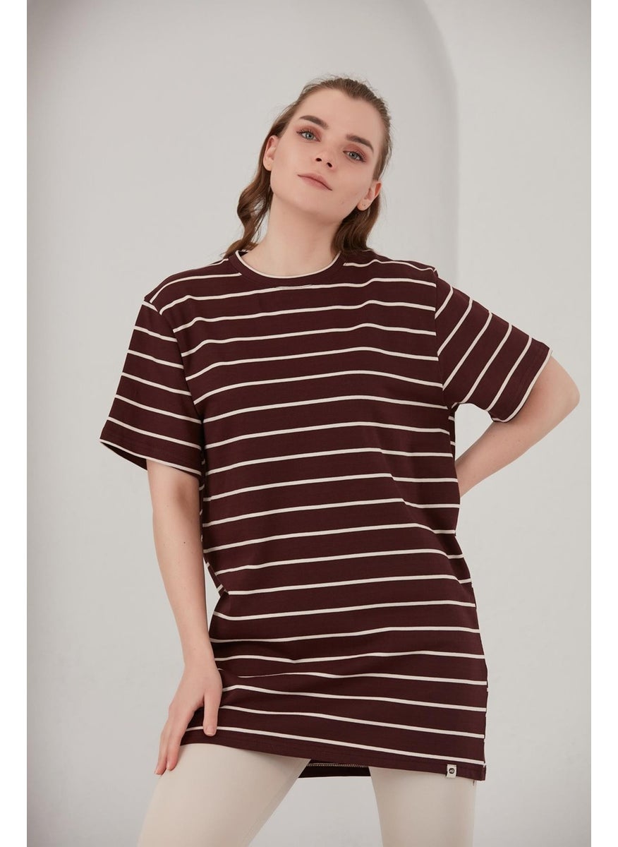 Striped Oversize Fit T-Shirt (B22-71906)