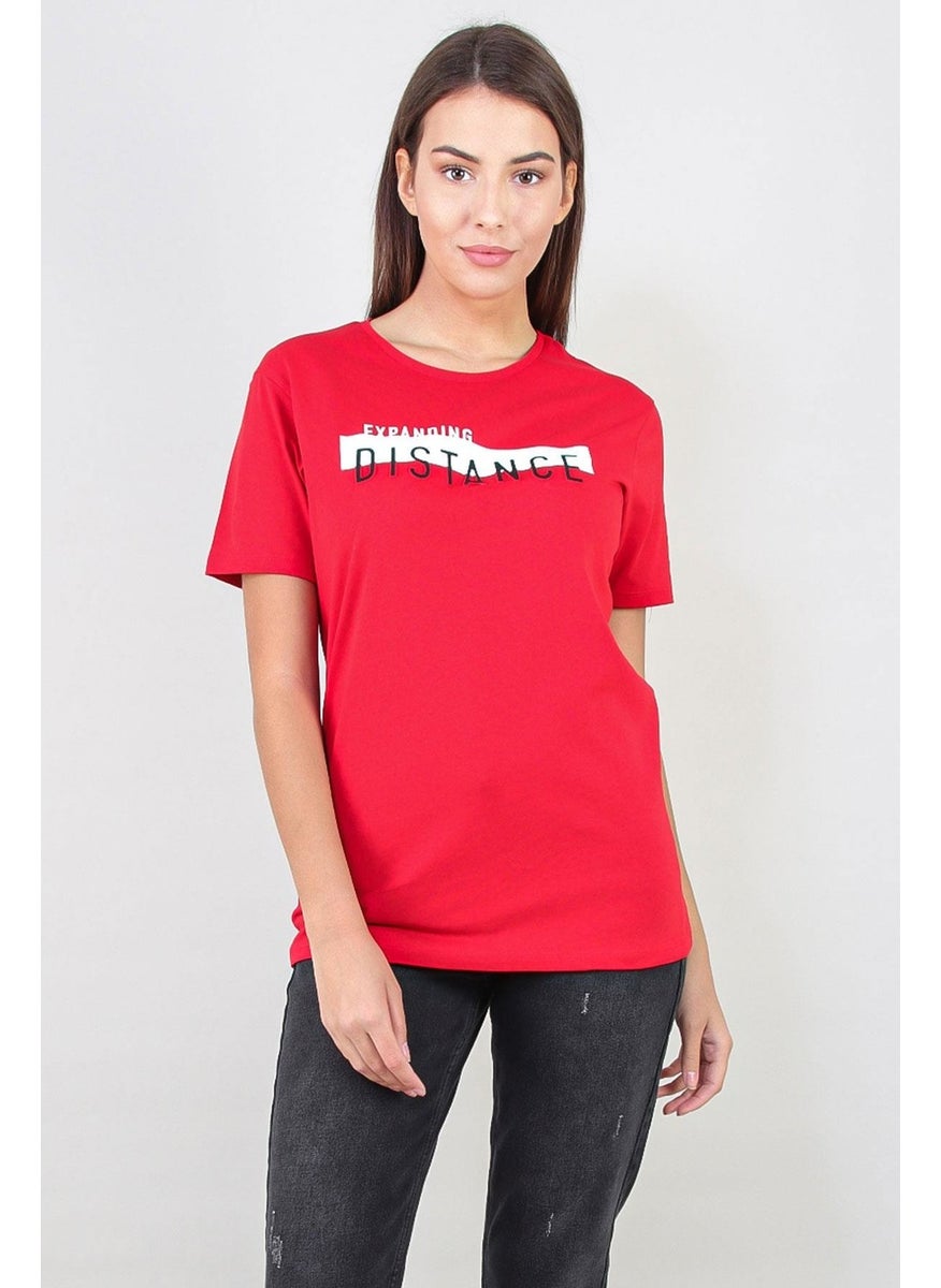 Alexandergardi Printed T-Shirt, Red (E21-UN)