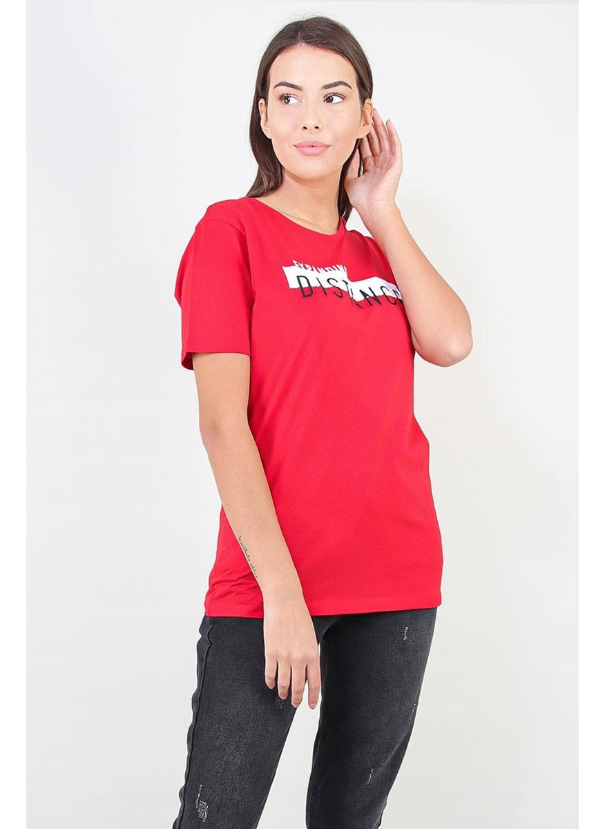 Alexandergardi Printed T-Shirt, Red (E21-UN)