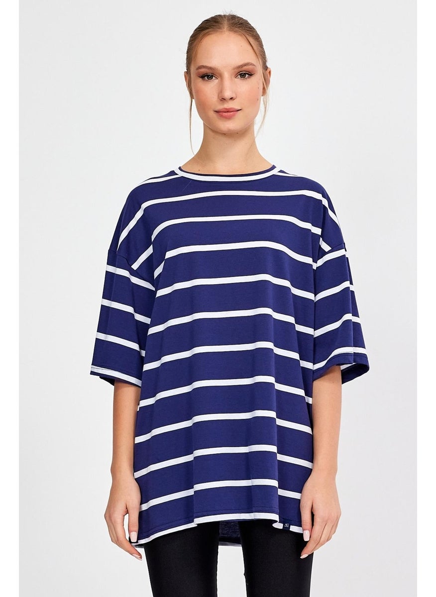 Striped Oversize T-Shirt (E23-0046)