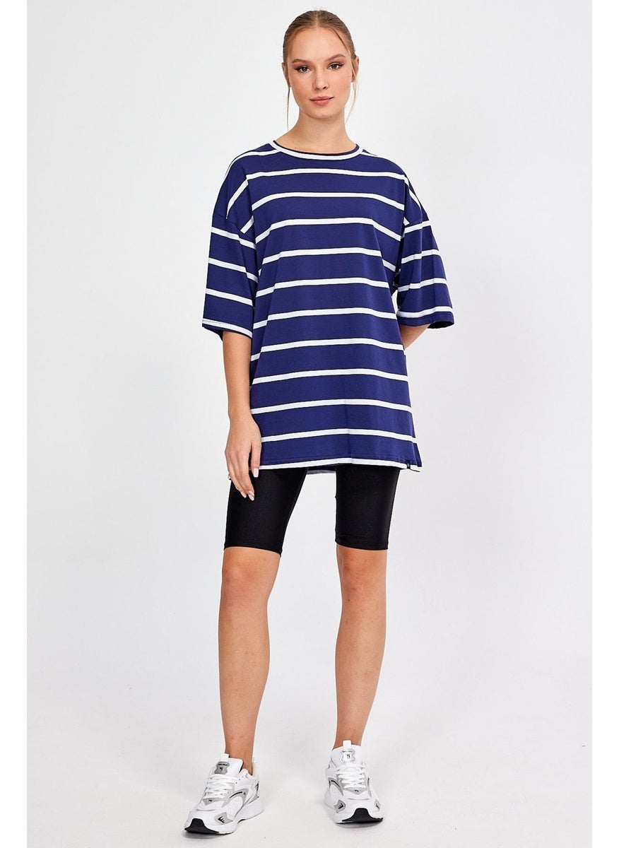 Striped Oversize T-Shirt (E23-0046)