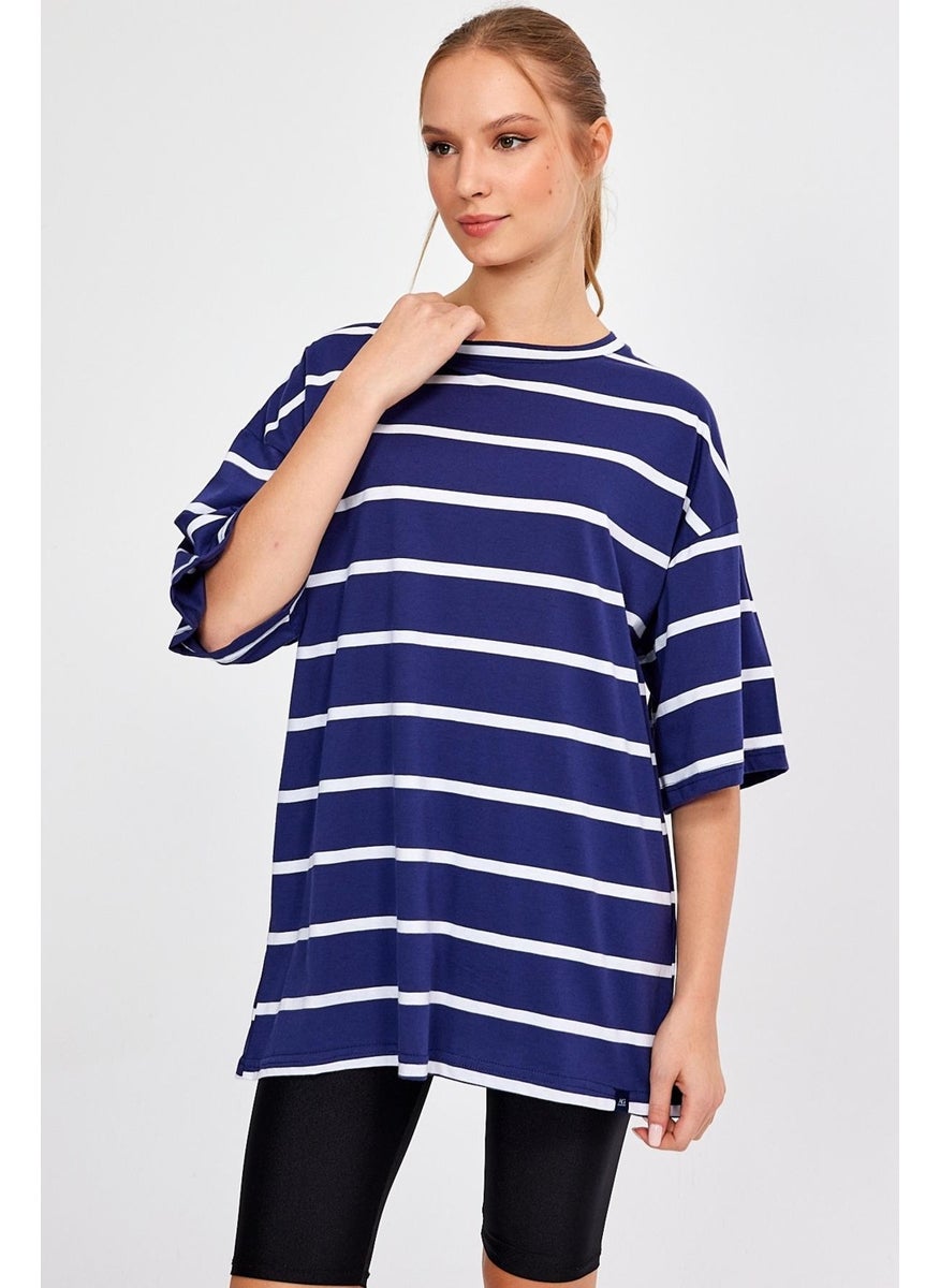 Striped Oversize T-Shirt (E23-0046)