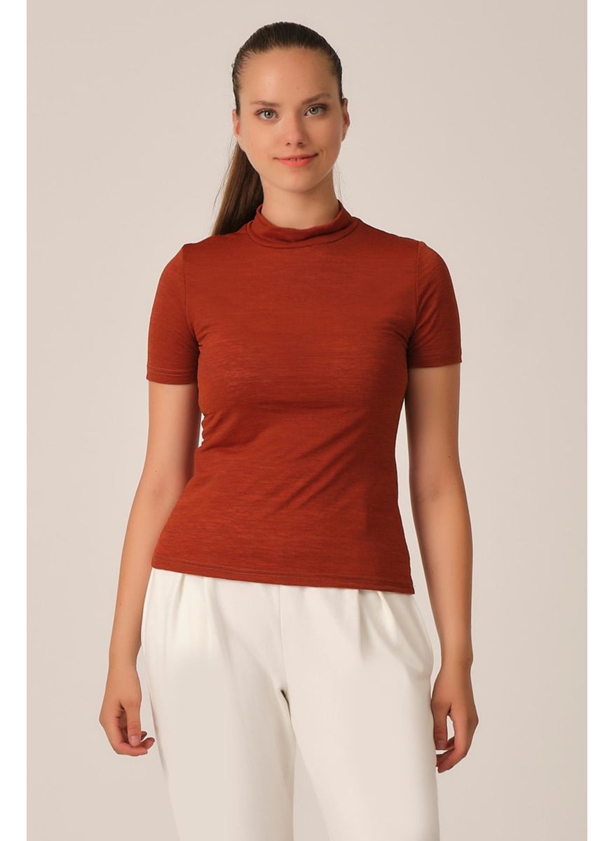 Stand-up Collar T-Shirt (B20-35912)