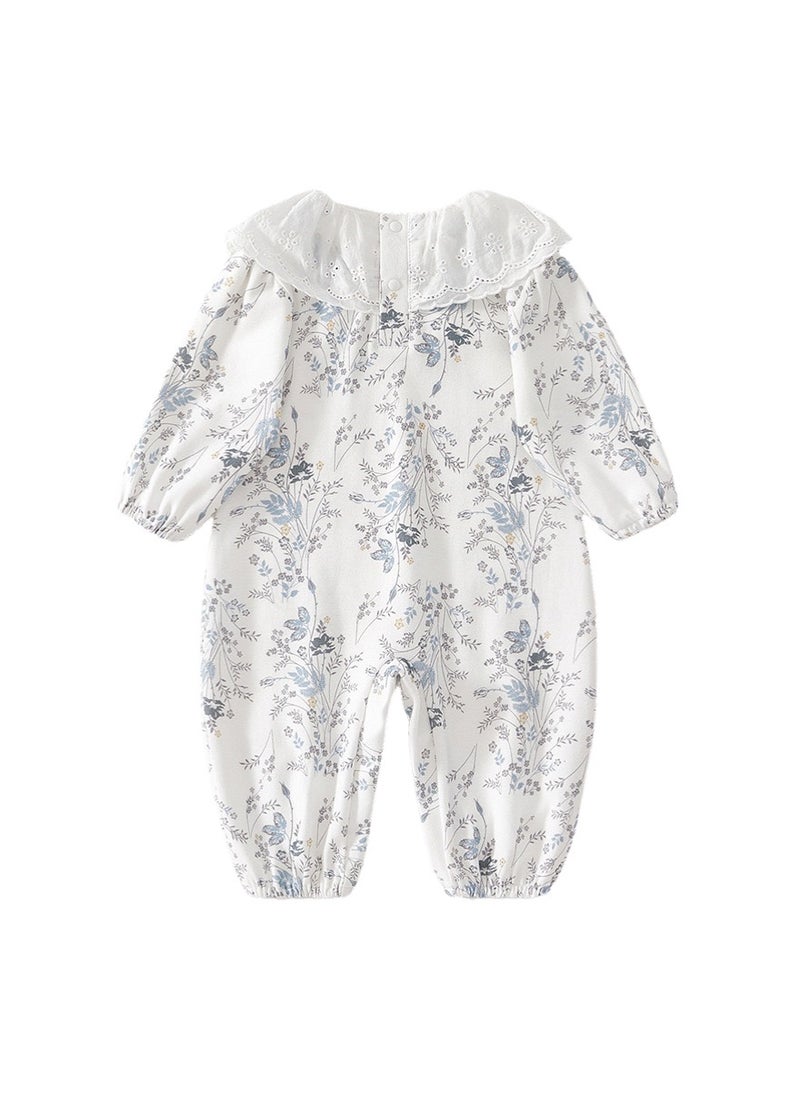 (66cm) Baby clothes Air-conditioned room Baby Jumpsuits Cute Girl Baby Princess Clothes Baby cotton Class A