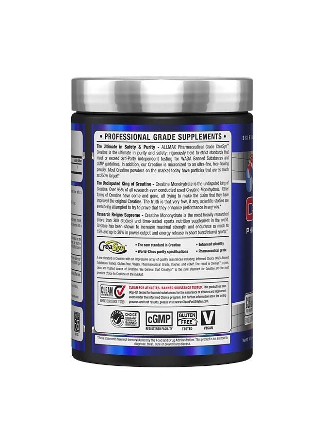 Creatine Monohydrate Powder 400g Unflavored