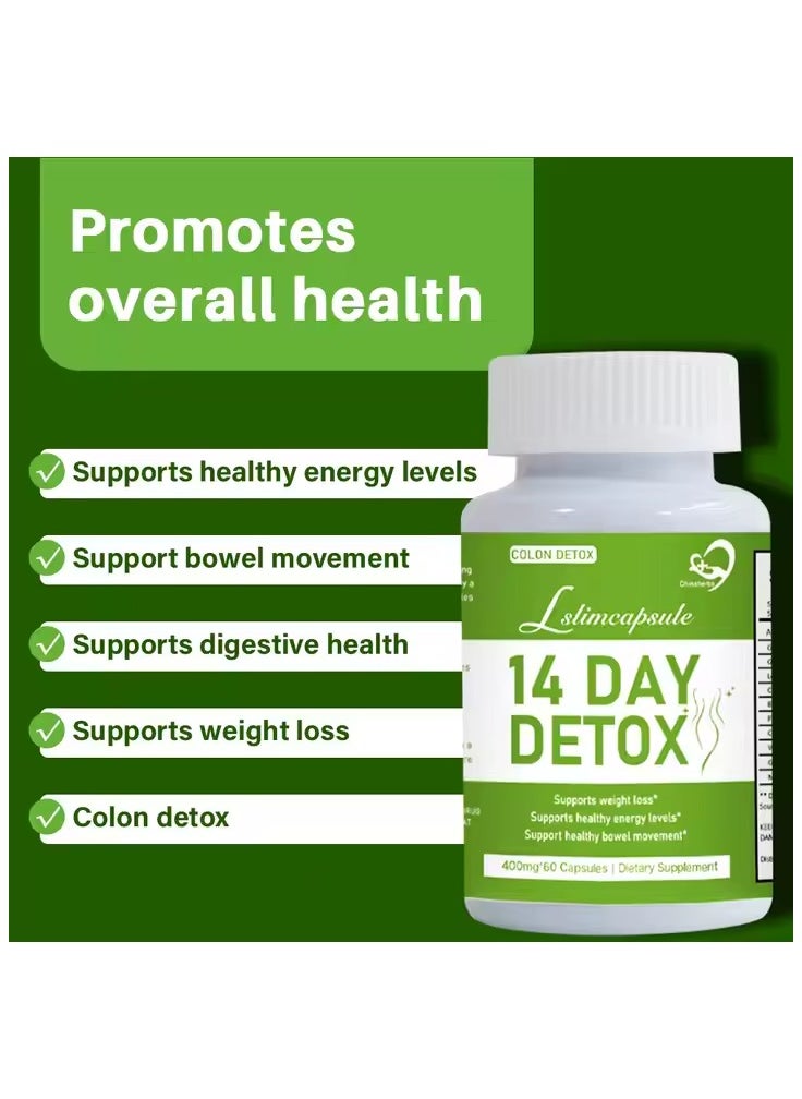 Effective detox tummy slimming pills burn fat burner weight loss slimness capsule natural weight loss capsule