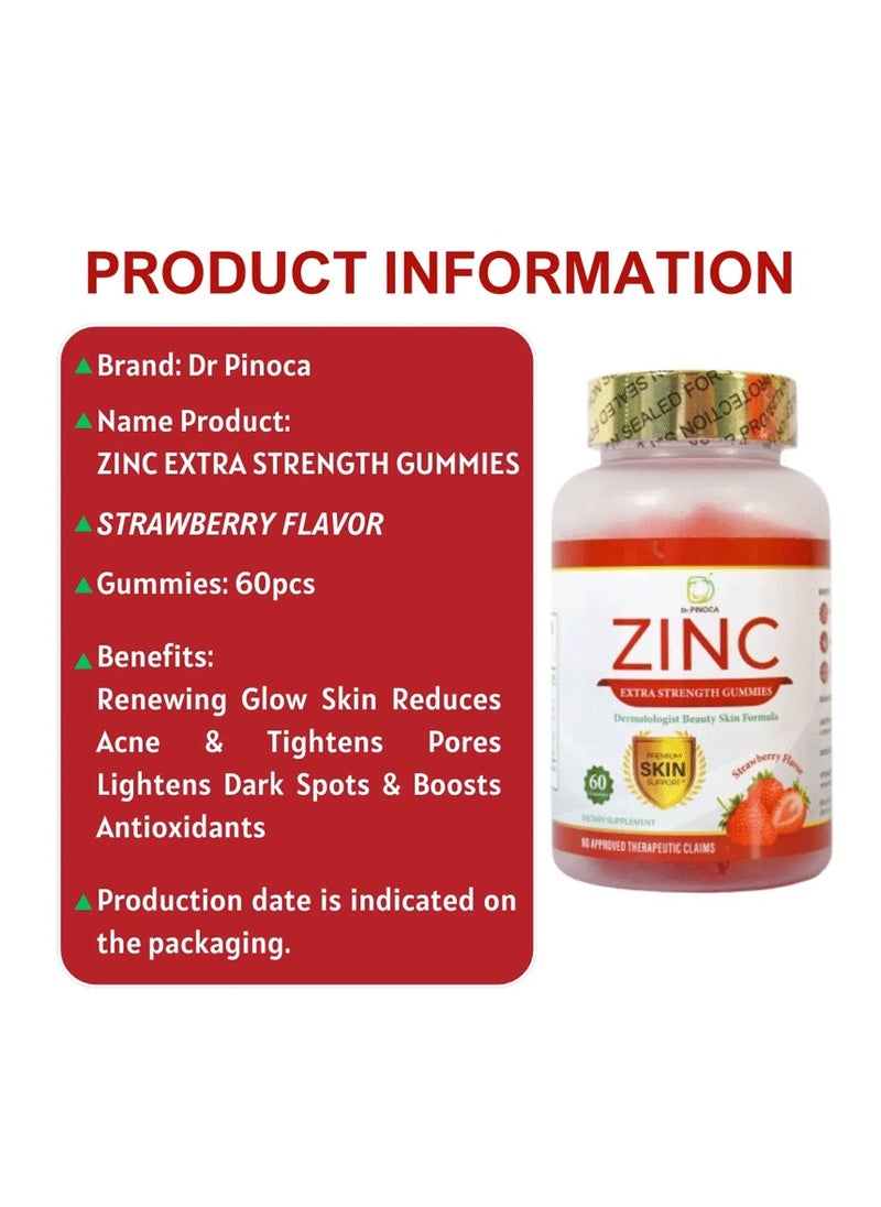 Dr. Pinoca Zinc Extra Strength Gummies