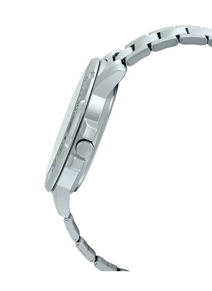 Casio Casio Men Analog Watch MTP-VD01D-4BVUDF Silver Stainless Steel Strap