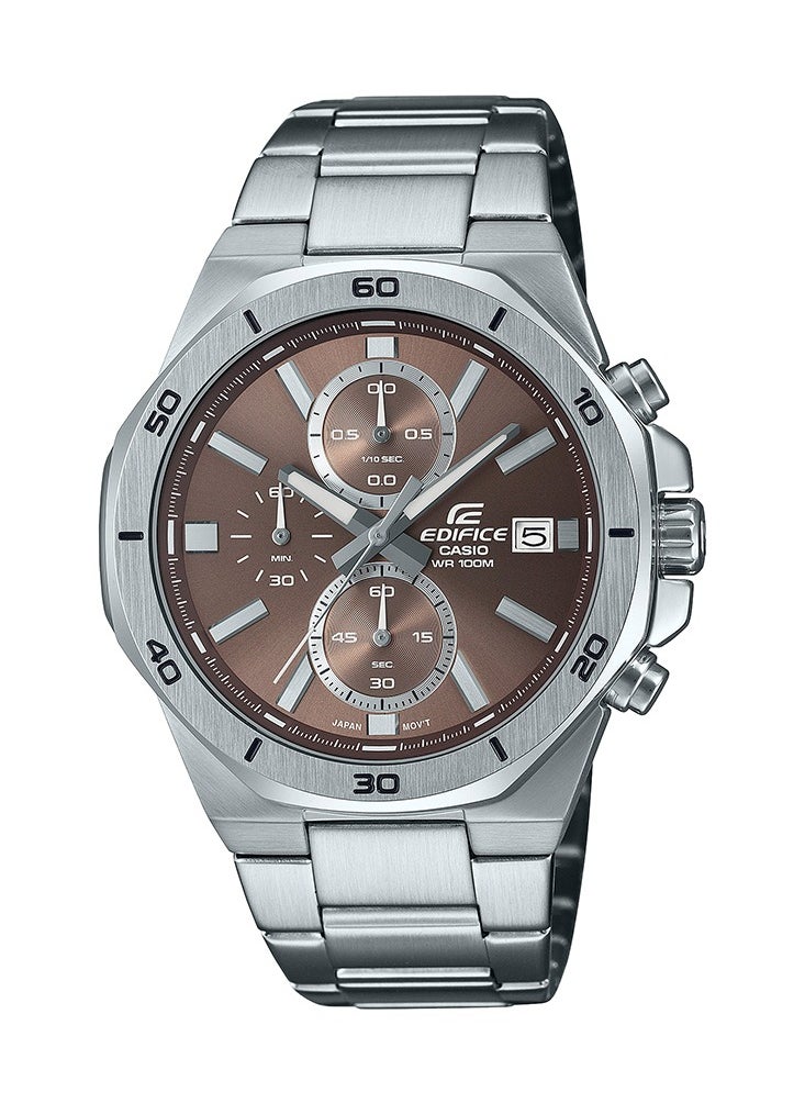 Casio Edifice Chronograph Brown Dial Men's Watch | EFV-640D-5AVUDF