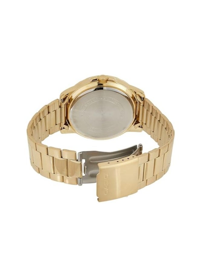 Casio Men's Watch - MTP-VD01G-9EVUDF Gold Dial