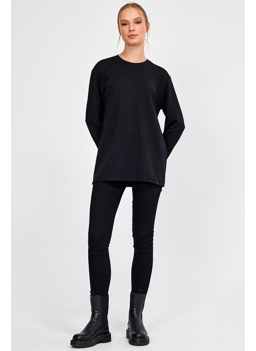 Crew Neck Basic Oversize Sweatshirt (E23-00160 00)